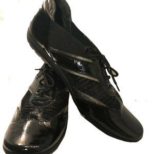 Sesto Meucci Black Hovercraft Gommus Comfort Leath